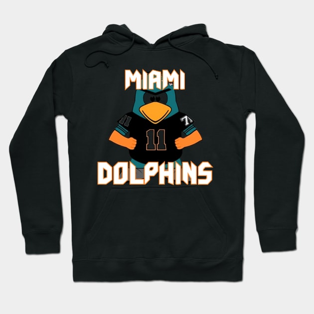 Miami Dolphins Hoodie by Pixy Official